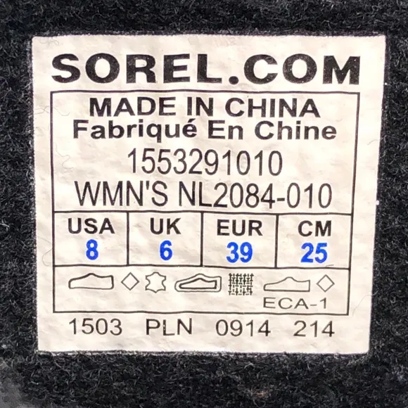 Sorel Joan of Arctic Knit Waterproof Winter Boots 8