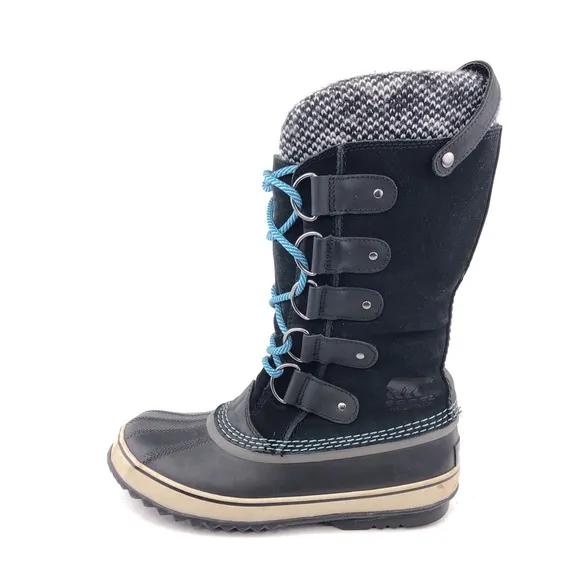 Sorel Joan of Arctic Knit Waterproof Winter Boots 8