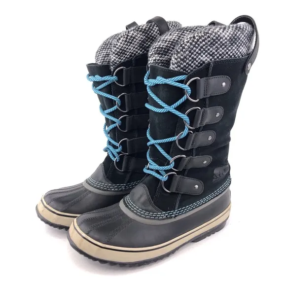 Sorel Joan of Arctic Knit Waterproof Winter Boots 8