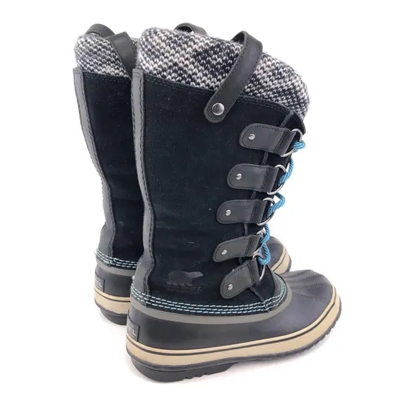 Sorel Joan of Arctic Knit Waterproof Winter Boots 8