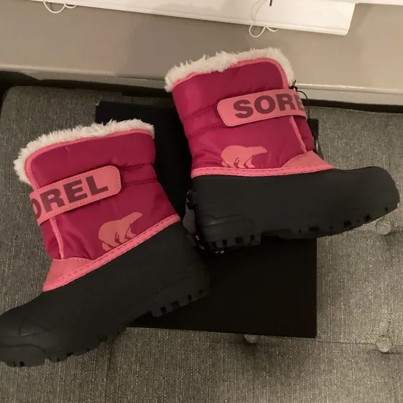 Sorel Kid's Snow Commander Cold-Weather Boots, size 12