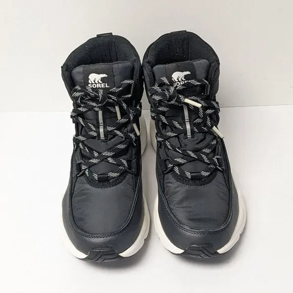 Sorel Kinetic RNEGD Sport Waterproof Boots, Black, Women's 9.5 M