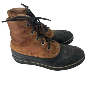 SOREL Mens Brown Leather Cheyanne Metro 1877421286 Lace Up size 10