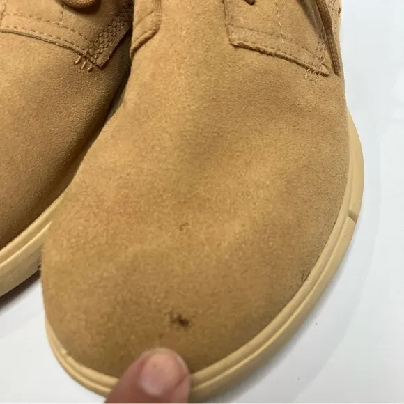Sorel Men’s Explorer Drift waterproof boots tan suede size 11.5