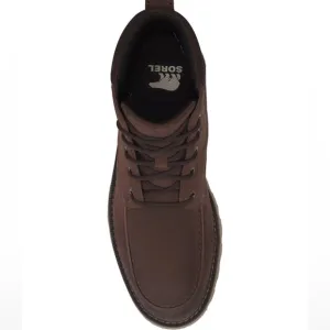 Sorel Mens Waterproof Moc Toe Fulton Boots Tobacco Brown Suede Leather Size 11