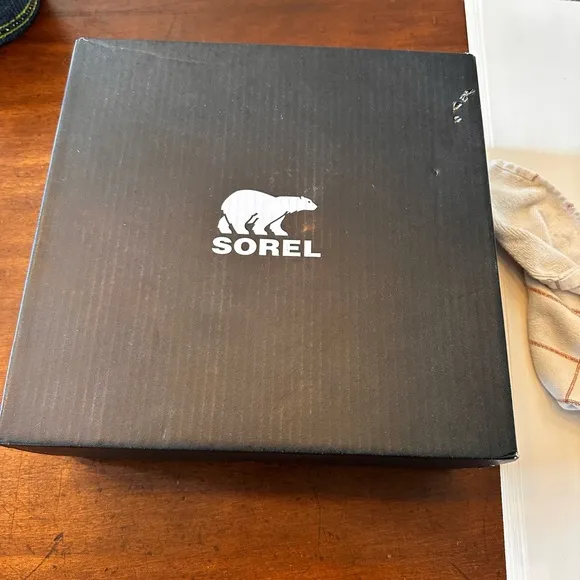 Sorel NWB Size 9 Explorer Next Joan WP in Tawny Buff , moonstone boots