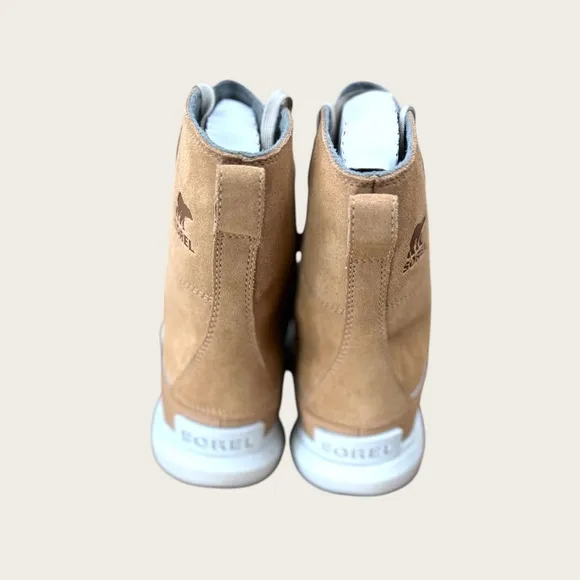 Sorel NWB Size 9 Explorer Next Joan WP in Tawny Buff , moonstone boots