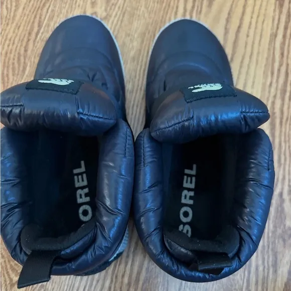 Sorel Puffy Waterproof Boots Womens 9.5 Black