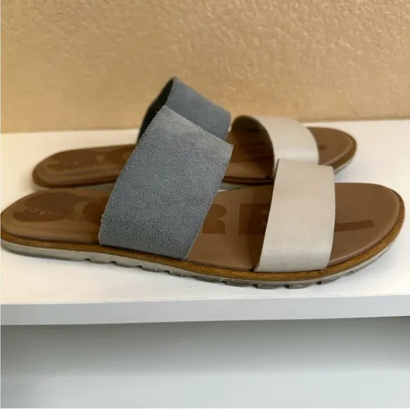 Sorel Slip On Sandals Blue