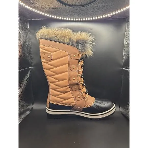 Sorel Tofino II Waterproof Curry Fawn Womens Winter Boots Insulated Size 8 NEW