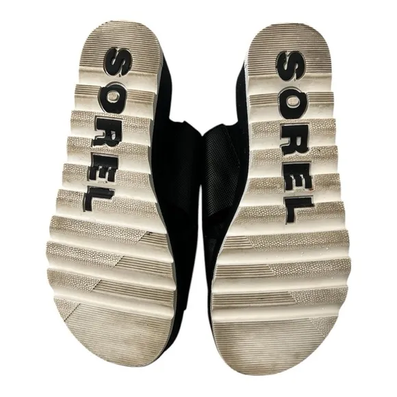 SOREL Women Cross Cross Slide On Sandals Size 6