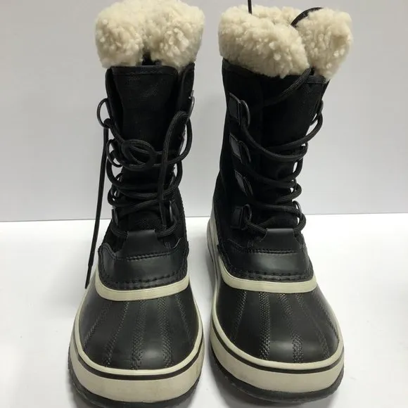 Sorel Women's Winter Carnival Waterproof Boots Black, Size 7 M