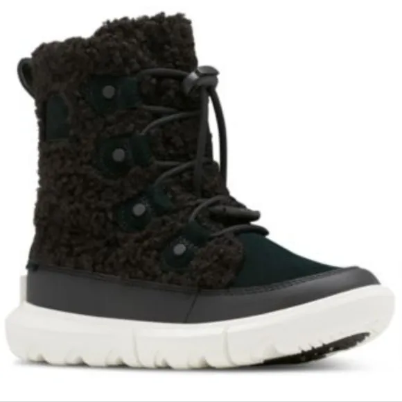Sorel Youth Explorer Joan Cozy Boots Big Kids NEW