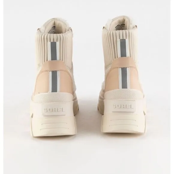 Sorel Brex Cozy Lace Up Womens Boots White Low(1-1.9 in)Heel Height 9 NWT no Box