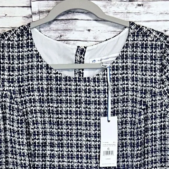 Southern Tide Paislee Dress Cinnamon Bay Tweed