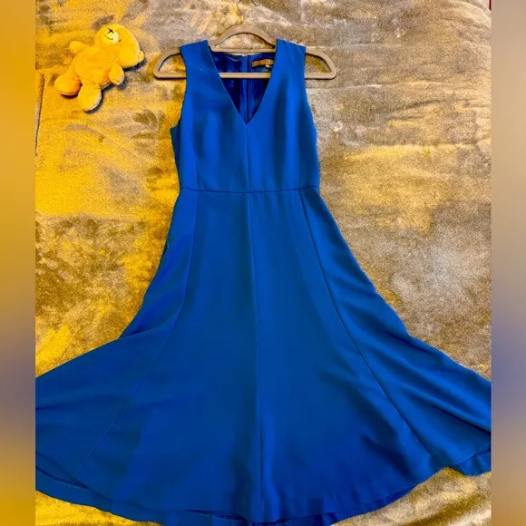 SPACE STYLE CONCEPT DESIGNER DRESS BLUE Sz 42It XS