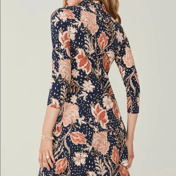 Spartina 449 Nora Half-Zip Dress Size L