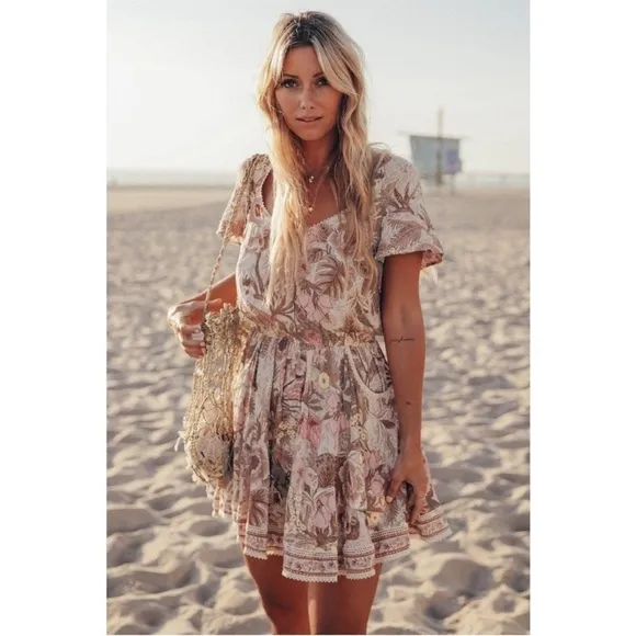 Spell and the Gypsy Collective Jungle Mini Dress S