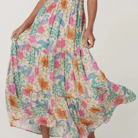 Spell Boheme Strappy Maxi Dress