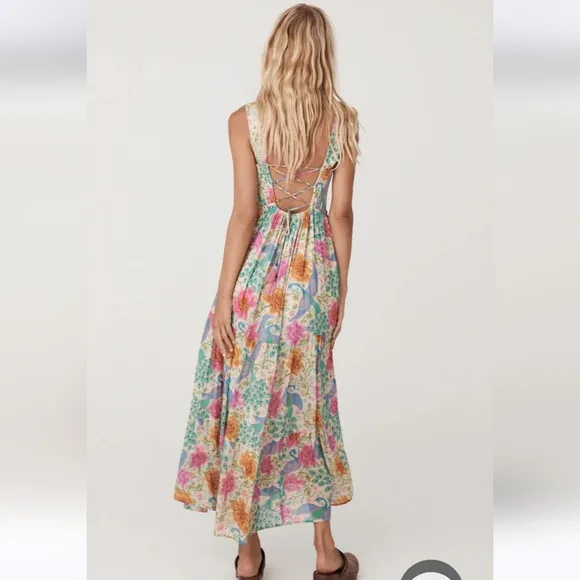 Spell Boheme Strappy Maxi Dress