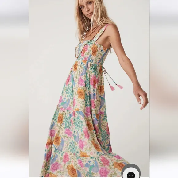 Spell Boheme Strappy Maxi Dress