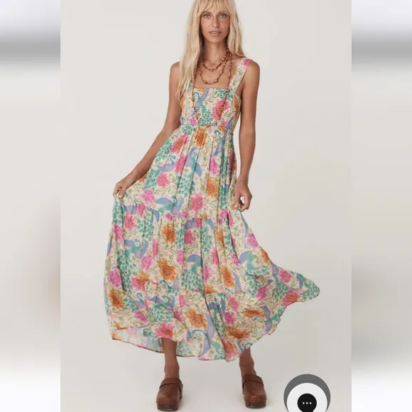 Spell Boheme Strappy Maxi Dress