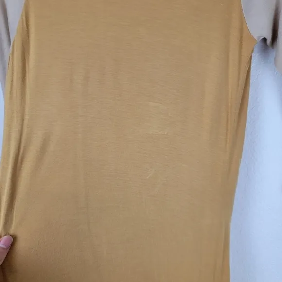 Spell Wild Child Raglan Midi Dress Orange and Cream Small