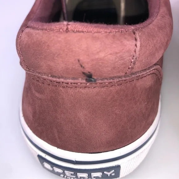 Sperry Striper II CVO Burgundy Shoes Size 8M