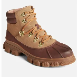 Sperry | Summit Brown Leather Rain Boots NEW
