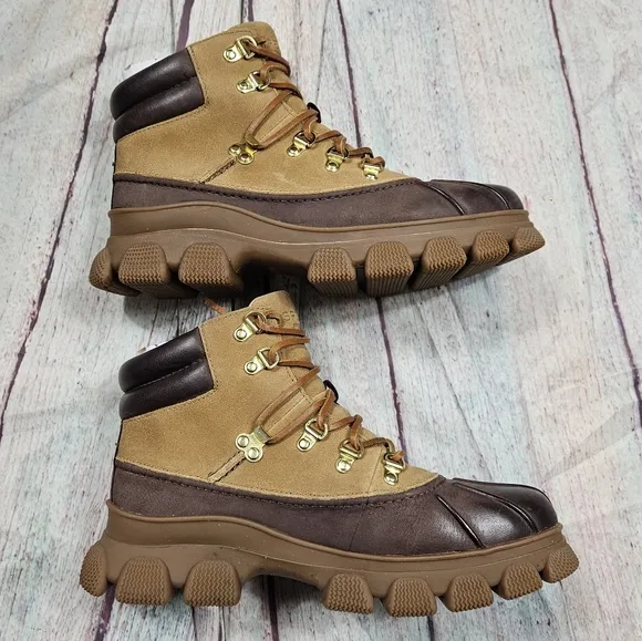 Sperry | Summit Brown Leather Rain Boots NEW