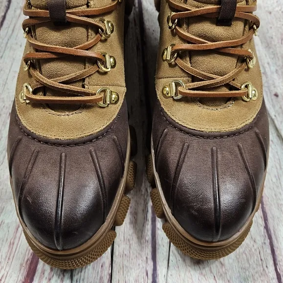 Sperry | Summit Brown Leather Rain Boots NEW