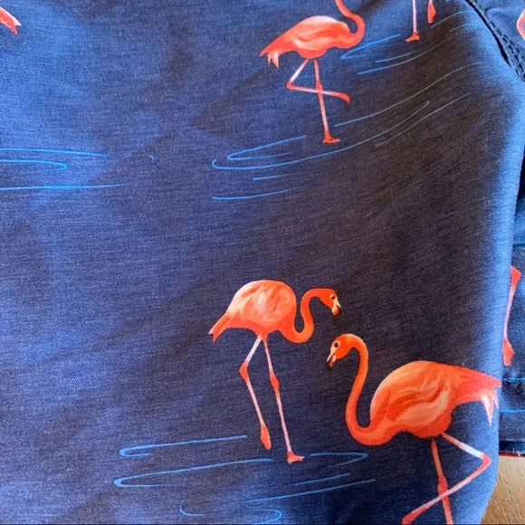 Sperry Top-Sider® Flamingo Print Swim Trunks M