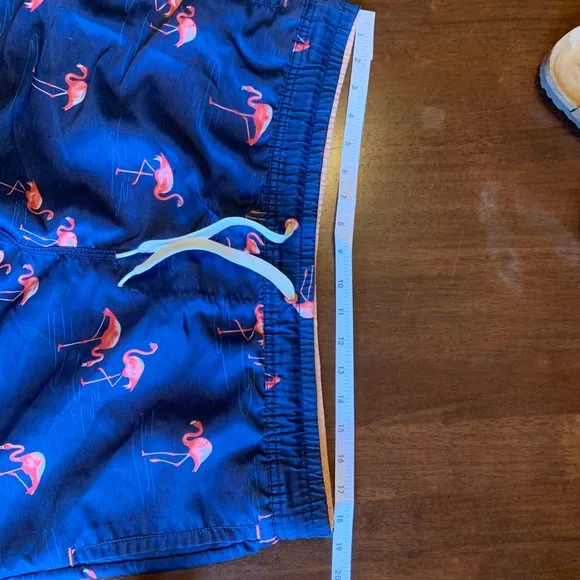 Sperry Top-Sider® Flamingo Print Swim Trunks M