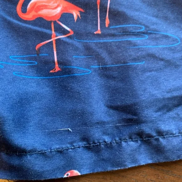 Sperry Top-Sider® Flamingo Print Swim Trunks M
