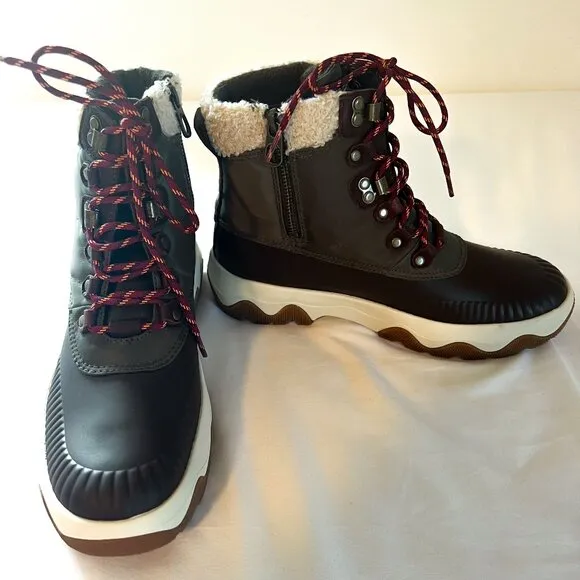 SPERRY Winter Boots Size 7.5 Acadia Cold Weather Snow Boot Olive Green NEW!