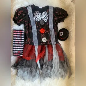 Spirit Scary Kids Clown Halloween Costume