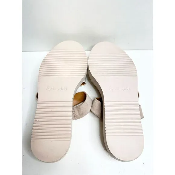 Splendid Sandals Womens Size 7 Leather Slip On Platform