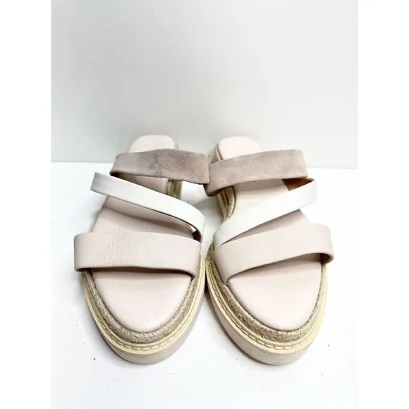 Splendid Sandals Womens Size 7 Leather Slip On Platform