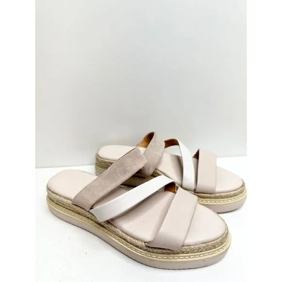 Splendid Sandals Womens Size 7 Leather Slip On Platform