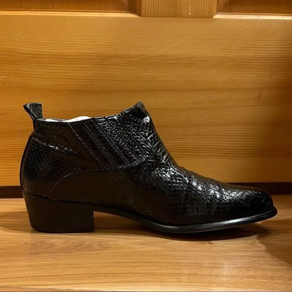Stacy Adams Sandino Snakeskin Boots
