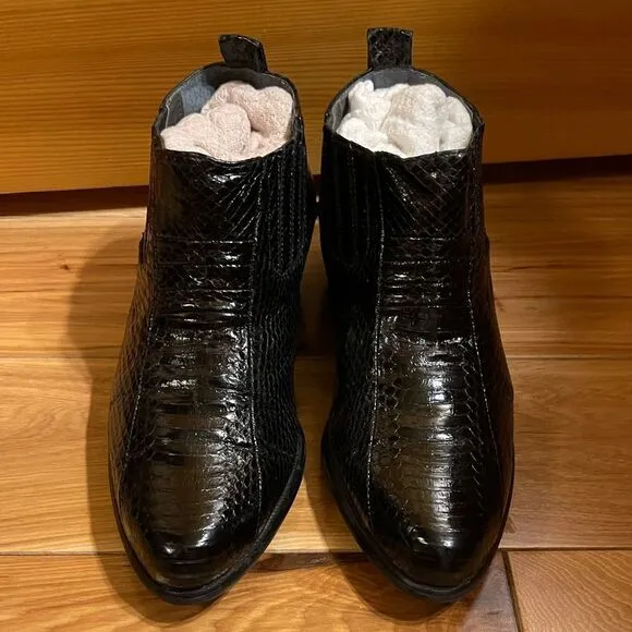 Stacy Adams Sandino Snakeskin Boots