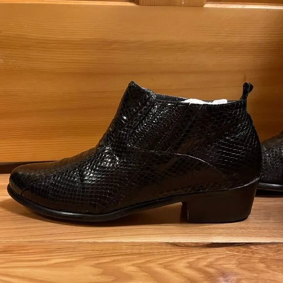 Stacy Adams Sandino Snakeskin Boots