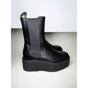 Staud Palamino Platform Leather Boots Size 6 (36)