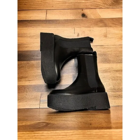 Staud Palamino Platform Leather Boots Size 6 (36)