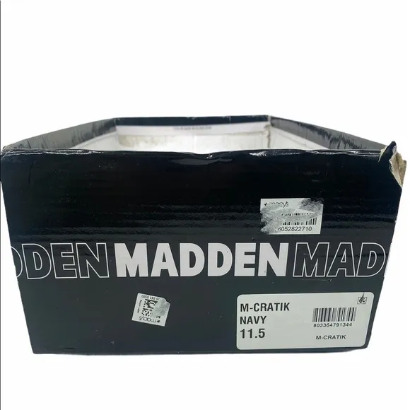 Steve Madden Cratik Leather Derby Navy Shoes