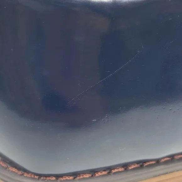 Steve Madden Cratik Leather Derby Navy Shoes