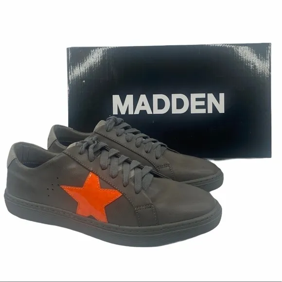 Steve Madden Dangr STAR Tennis Sneaker Shoes