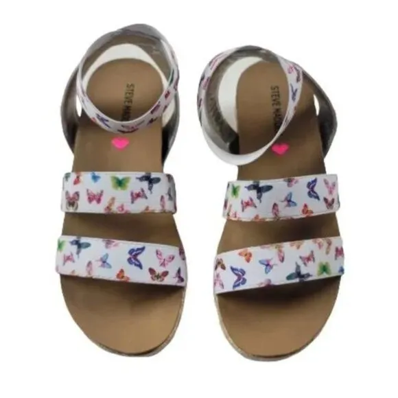 Steve Madden Kimmie Butterfly Flatform Sandals NWOT