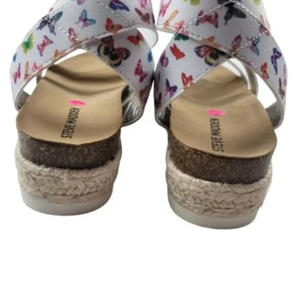 Steve Madden Kimmie Butterfly Flatform Sandals NWOT