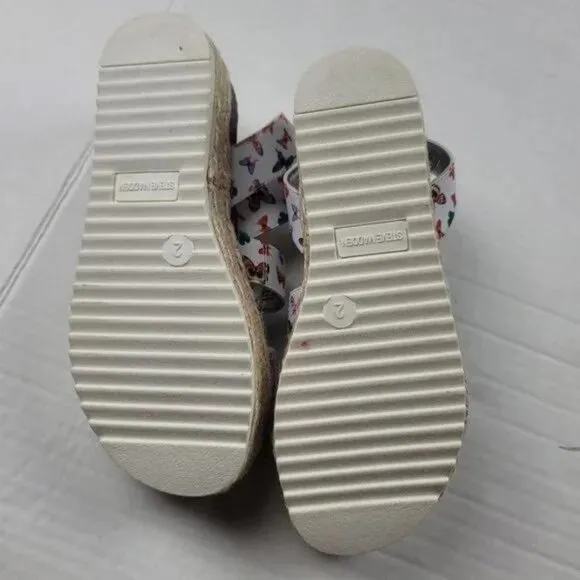 Steve Madden Kimmie Butterfly Flatform Sandals NWOT